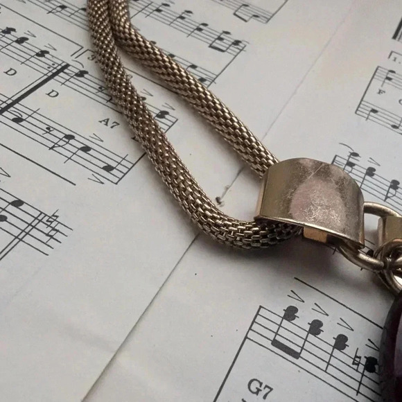 Elegant Burgundy Aldo Statement Necklace ⭐host pick ⭐ - Picture 9 of 9